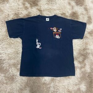 Vintage Looney Toons Embroidered Shirt